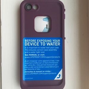 ‼️SOLD‼️ NWT LifeProof FRĒ Case iPhone 5/5s/SE